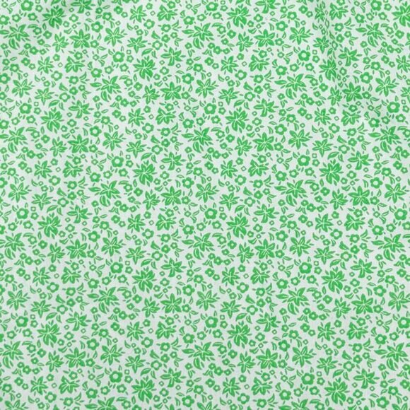 NWT J.CREW Puff-Sleeve Top Sz XXS Disty Floral Green - Picture 5 of 6